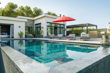 Villa contemporaine de charme, 8 chambres, avec jacuzzi