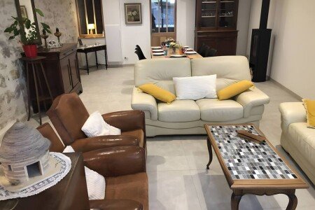 Maison en pierre 4 chambres, avec climatisation