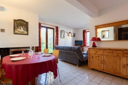 Chalet 2 chambres, avec cheminée