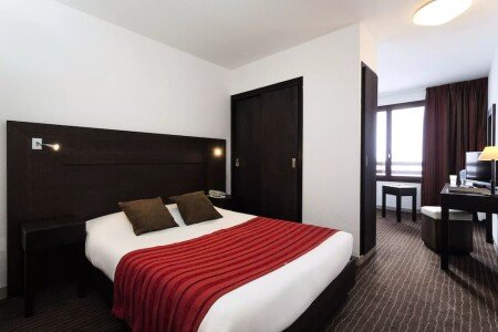 Appart'Hotel tout confort, 2 chambres, avec sauna