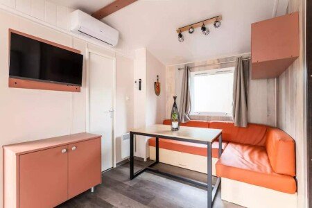 Camping / Mobil Home 5 chambres, avec climatisation