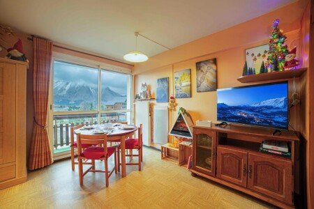 Studio 4 voyageurs, avec cheminée