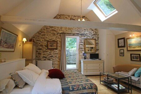 Appartement 1 chambre, avec jardin