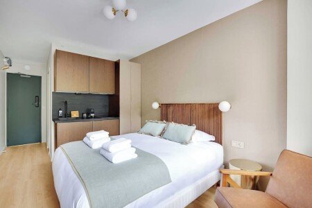 Studio 1 chambre, avec wifi