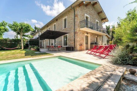 Gîte 6 chambres, avec piscine