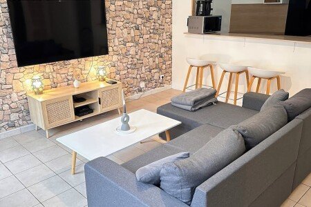 Maison cozy, 2 chambres, avec wifi