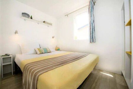 Mobil home 2 chambres, avec piscine