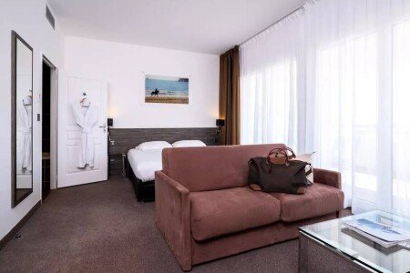 Appart'Hotel design, 2 chambres, avec salle de sport