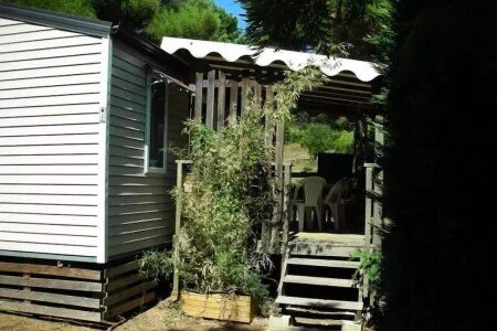 Mobil home tout confort, 2 chambres, avec piscine