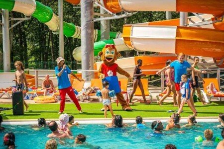 Mobil home 3 chambres, avec piscine