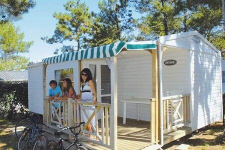 Mobil home cozy, 3 chambres