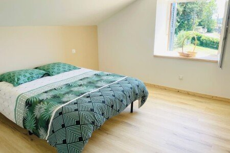 Maison de campagne authentique, 4 chambres, avec jacuzzi