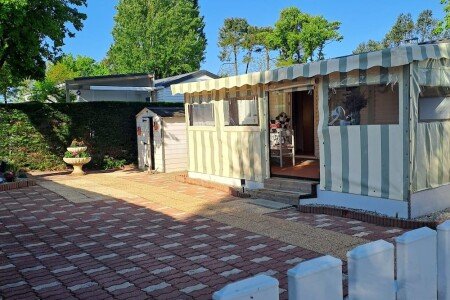 Mobil home 2 chambres, avec piscine