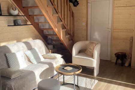 Chalet 2 chambres, avec cheminée