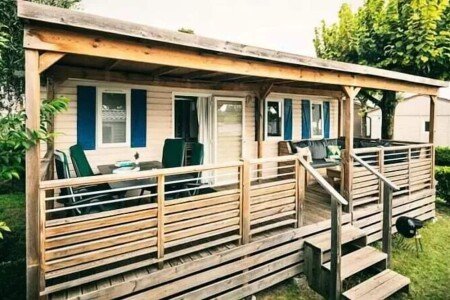 Mobil home 3 chambres, avec climatisation