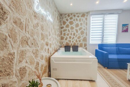 Appartement 1 chambre, avec jacuzzi