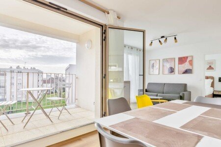 Appartement 2 chambres, avec climatisation