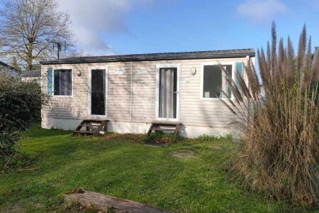 Mobil home chic, 1 chambre, avec climatisation