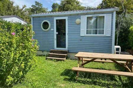 Mobil home design, 1 chambre, avec climatisation