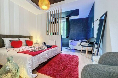 Loft 1 chambre, avec jacuzzi