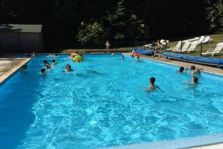 Mobil home 4 chambres, avec piscine