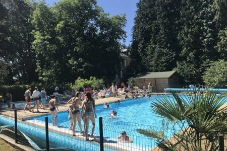 Mobil home de charme, 3 chambres, avec piscine