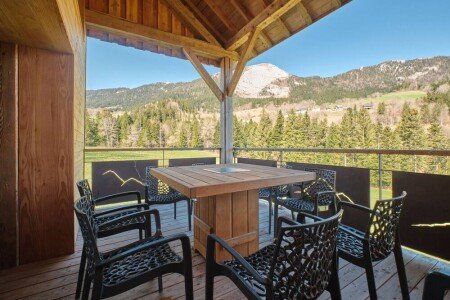 Chalet 5 chambres, avec piscine