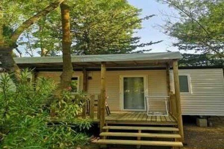 Mobil home 3 chambres, avec piscine