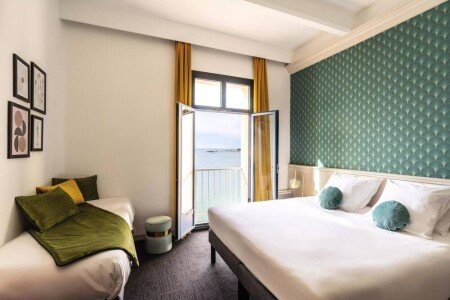 T2 bien-être, 1 chambre, avec piscine