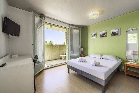 Appart'Hotel chic, 2 chambres, avec climatisation