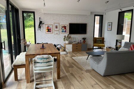 Maison 5 chambres, avec piscine