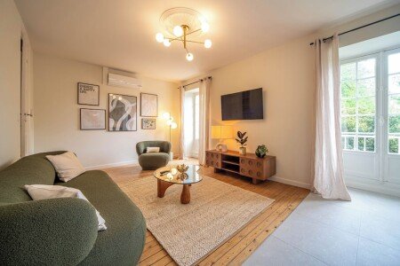 Château chic, 2 chambres, avec jardin