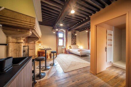 Château de charme, 1 chambre, avec jardin