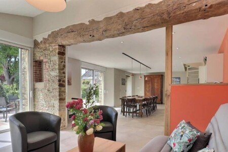 Gîte tout confort, 4 chambres, avec jardin