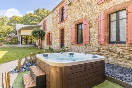 Maison de campagne 7 chambres, avec jacuzzi
