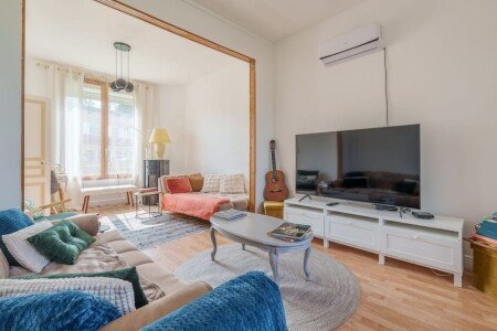 Maison 4 chambres, avec jardin