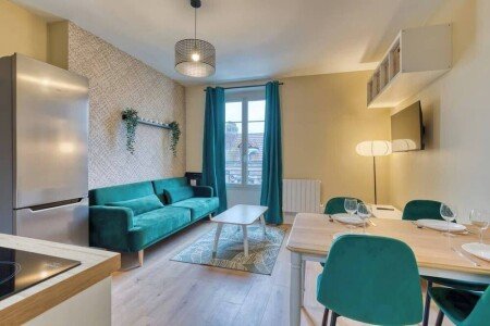 Appartement design, 3 chambres, avec wifi