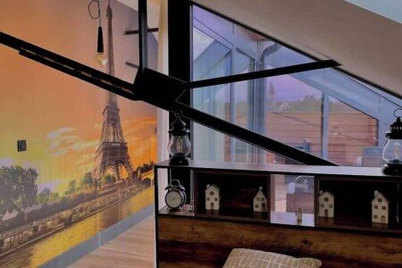 Gîte design, 1 chambre, avec wifi