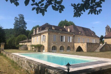 Manoir de charme, 5 chambres, avec piscine