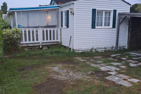 Mobil home chic, 2 chambres, avec piscine