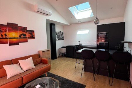 Maison cozy, 2 chambres, avec jardin