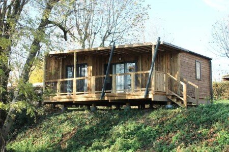 Chalet moderne de charme, 2 chambres, avec climatisation