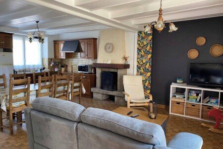 Maison authentique, 3 chambres, avec jardin