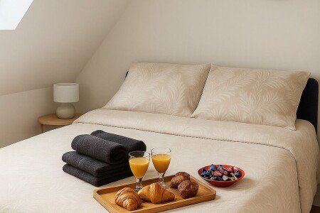 Gîte cozy, 1 chambre, avec wifi