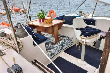 Catamaran 2 chambres, avec jacuzzi