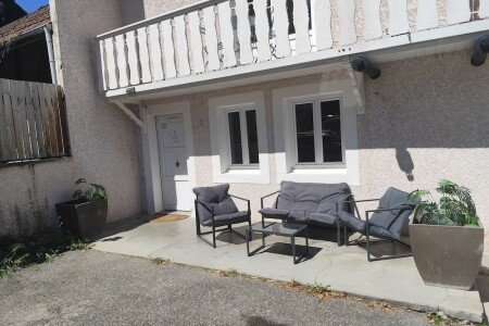 Duplex 3 chambres, avec cheminée