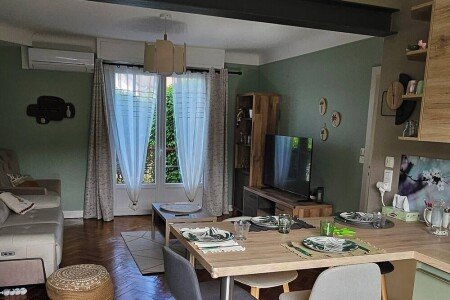 Gîte 2 chambres, avec jardin