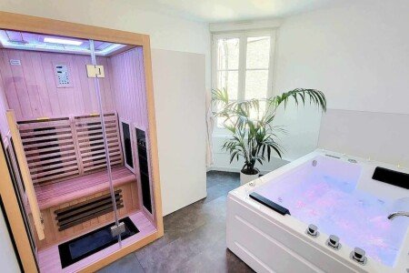 Appartement 1 chambre, avec jacuzzi