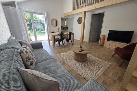 Maison 1 chambre, avec jardin