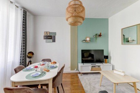 Gîte bien-être, 2 chambres, avec climatisation